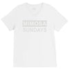 mimosa sundays brunch mens V-Neck Tee