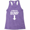sympathy bump novelty beer belly Racerback Tank