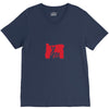 hand love V-Neck Tee