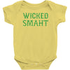 wicked smaht funny Baby Bodysuit