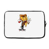 pizza smoking (2) Laptop sleeve