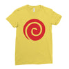 uzumaki clan symbol crest   otaku cosplay anime fan naruto gift expo t Ladies Fitted T-Shirt
