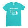 meow meaning Ladies Fitted T-Shirt