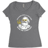 cracking open a cold one with the comrades Women's Triblend Scoop T-shirt
