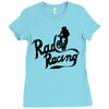 rad racing Ladies Fitted T-Shirt