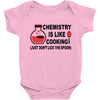 chemistry is like cooking Baby Bodysuit