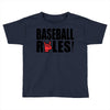 baseball rules Toddler T-shirt