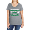 I Love Someone with Liver Cancer to The Moon and Back to Infinity Ladies Curvy T-Shirt