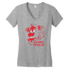 five nights at freddy's pizzeria game over Women's V-Neck T-Shirt