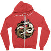 neverending fight Zipper Hoodie