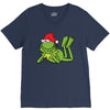 kermit christmas V-Neck Tee