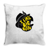 i can not lie Throw Pillow