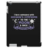 I Love Someone with Hodgkin's Cancer to The Moon and Back to Infinity iPad 3 and 4 Case