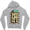pop off Zipper Hoodie