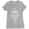 i am a libra Ladies Fitted T-Shirt