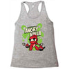 angry ninja and co Racerback Tank