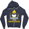 Trainning To Go Super Saiyan Zipper Hoodie
