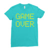Game Over Ladies Fitted T-Shirt