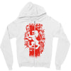 lion crest Zipper Hoodie