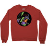 neon genesis evangelion   eva o1 Crewneck Sweatshirt