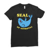 seal of approval Ladies Fitted T-Shirt