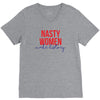 nasty women make history V-Neck Tee