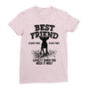 Best Friend Chihuahua Ladies Fitted T-Shirt