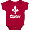 quebec canada Baby Bodysuit