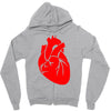 heart Zipper Hoodie