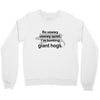 hunting giant hogs Crewneck Sweatshirt