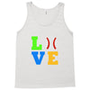 love baseball neon rhinestuds Tank Top