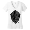 death of spartan Women's V-Neck T-Shirt
