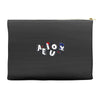 vowel party time Accessory Pouches