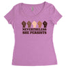 nevertheless she persists people Women's Triblend Scoop T-shirt