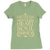 love the lord your god heart soul mind Ladies Fitted T-Shirt