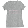 spoiler alert everyone dies Ladies Fitted T-Shirt