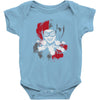 harlequin1 Baby Onesie