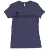 peace on earth Ladies Fitted T-Shirt