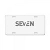 seven License Plate