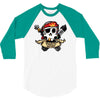 pirate wars 3/4 Sleeve Shirt