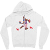 harlem globetrotters Zipper Hoodie