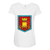 garlic jr Maternity Scoop Neck T-shirt