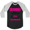 I&rsquo;m Called Grandma Because I&rsquo;m Way Too Cool To Be Called Grandma 3/4 Sleeve Shirt