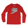 some game involving falling blocks in the style of m.c. escher Long Sleeve Shirts