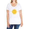 Sun Worshipper Ladies Curvy T-Shirt