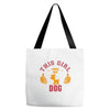 This Girl Loves Her Dog Tote Bags