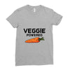 Veggie Powered Ladies Fitted T-Shirt