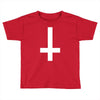 wasted youth inverted cross indie geek swag funny Toddler T-shirt