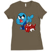 phoenix gumball Ladies Fitted T-Shirt