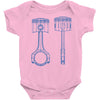 sketch of piston Baby Bodysuit